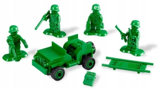 TOY STORY - Unikátna Lego Toy Story 7595 Vojaci - žiadne boxy
