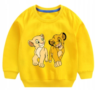Leví kráľ - Očarujúci sveter pre dieťa kráľa Lion Simba Nala
