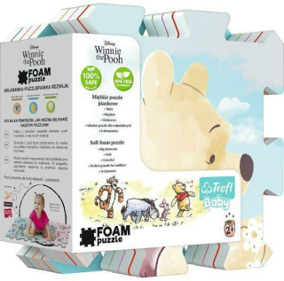 Medvedík Pú - Puzzle Puzzle Winnie The Poh. Pastel