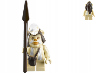 STAR WARS - UNIQUE LEGO STAR WARS - LOGRAY EWOK + WEAPON 10236