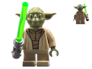 STAR WARS - Unikátna LEGO STAR WARS - MASTER YODA + SWORD 75017