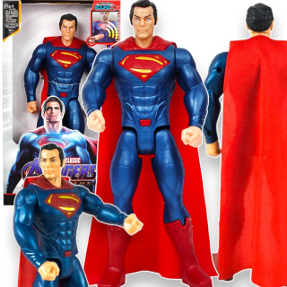 Velká figúra superman pre chlapca so zvukom 30 cm interaktívna hračka
