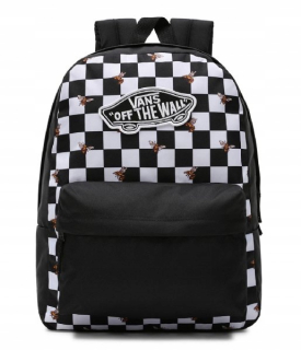 Školský batoh - Vans Realm Checkered Batoh včely logo