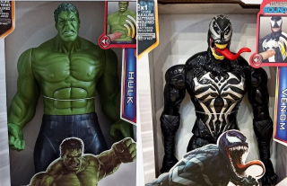 HULK - Venom Hulk Sada 2 ks figúrky pohybujúce sa postavy