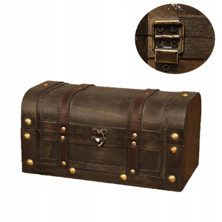 Vláčik Tomáš - Vintage drevený box na pokladni hrudníka orga