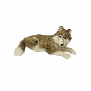 Maskot vlka, veľký vlk, 70 cm, alsaský