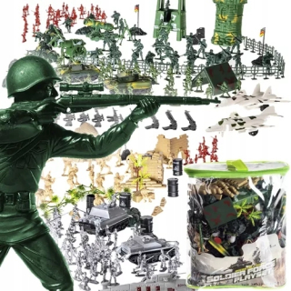 Vojenská základňa vojaci 300 kusov vojaci malé armády