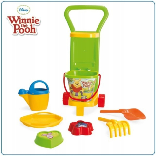 Medvedík Pú - Wader Trolley so súpravou pre piesok Winnie The Poh 7