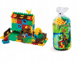Super Mario - Barffy stavebné bloky drží 120 el.