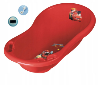 McQueen - Vaná vaňa 84 Korkové teplomer Cars Red Car