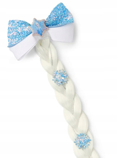 Elsa Frozen - Oplávané Braid Elza Land of Ice 2 Elsa Wig Band