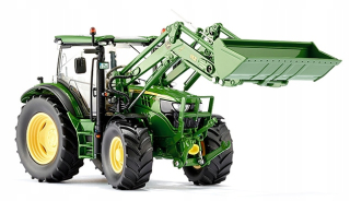 Wiking 1:32 | John Deere 6125R s nakladačom | 7344