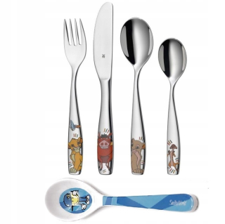 Leví kráľ - WMF 4 X Detský príbor Set King Lion