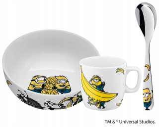 Mimoni - WMF Raňajky Nastavte minion 3 prvky