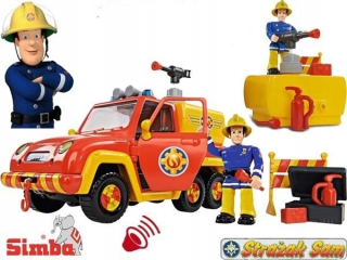 Požiarnik Sam  - Fire Truck Venuša vozidlo s obrázkom hasič Sam S