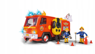 Požiarnik Sam  - Fire Truck Firefighter Sam + 2 Figurines