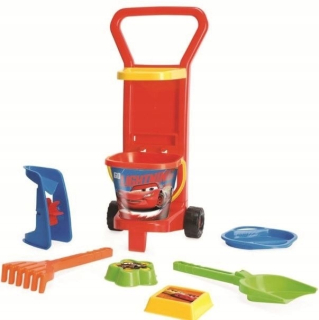 Školská taška - batoh, set, zostava - Cars Trolley so sadou letného Wader # A1