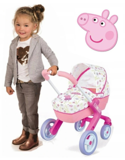 Pepa Pig - Bábkový vozík Peppa Gondola SMOBY Hlboké