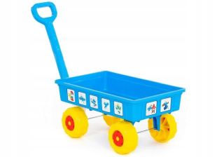 Šmolkovia - Trolley Garden Trailer pre deti "Smurfs