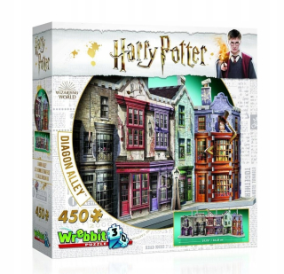 HARRY POTTER - WBBBIT 3D Puzzle 450 HP Diagon Alley Harry Potter