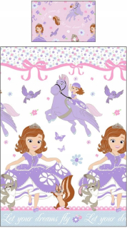 Princezna sofia - Výška Zosia Princess Sofia Posteľná bielizeň 140x200