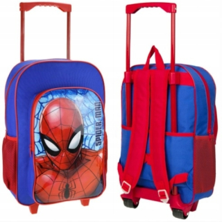 SPIDERMAN - Batoh na kufre na kolesách pre deti Spiderman