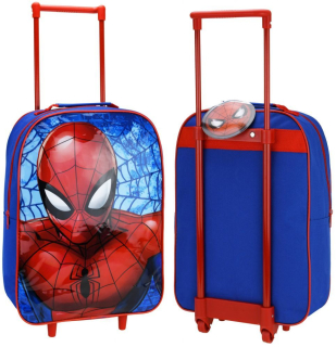 SPIDERMAN - Kufr na kolesách Spider-Man Pomegrano / červená m