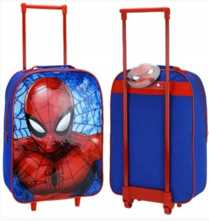 SPIDERMAN - Kufor na kolesá pre deti spiderman