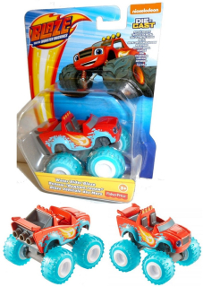 Blaze a Monster autá - Voda Rider Blaze Car Fisher Mega Magua