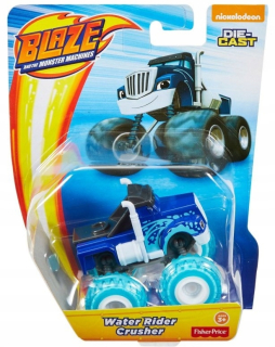 Blaze a Monster autá - Water Rider Crusher Auto Car Blaze a Mega Machine