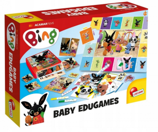 BING A PRIATELIA - Veľký vzdelávací set hra Puzzle Bing Lisciani