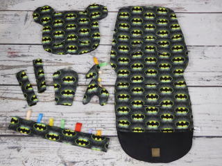 BATMAN - Trolley Vložiť set 4el Batman Joie Quinny