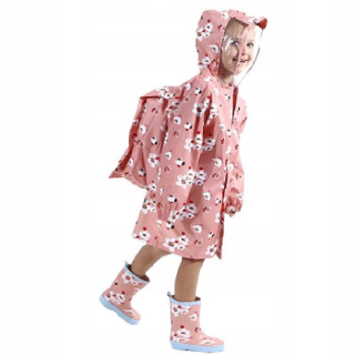 Minnie Mouse - Vodotesný plášť D z ružovej