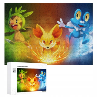 Pokémoni - Drevené puzdro (300 kusov) Pokemon Anime Artwork