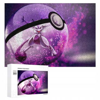 Pokémoni - Drevený skladač (300 kusov) Pokemon Mewwo