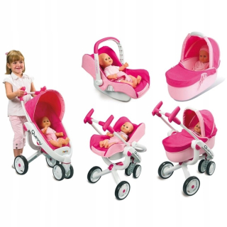 Kočík pre bábiku Smoby MAXI COSI Quinny 5v1 Walkró