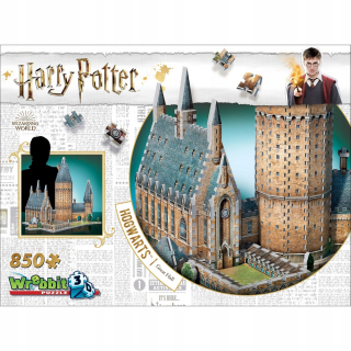 HARRY POTTER - Wbbit Harry Potter Hogwarts Veľká Hall 3D puzzle