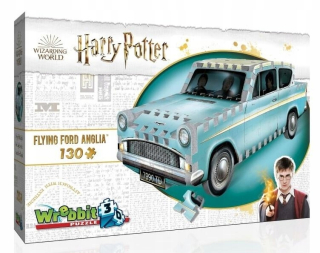 HARRY POTTER - WBBBIT 3D Puzzle 130 El HP FLYING FORD Anglicko TAC