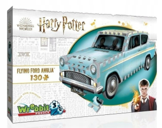 HARRY POTTER - WBBBIT 3D 3D Puzzle 130 El HP FLYING FORD Anglicko