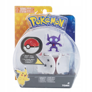 Pokémoni - Originálny hračkársky figurín s pokeball 01614