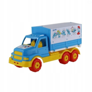 Šmolkovia - Hračkárske vozidlo s tarpaulinmi smurfs