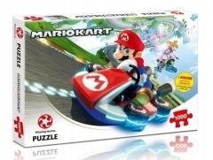 Super Mario - Hračkárske puzzle 1000 mario funracer karty _________