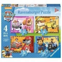 PAW Patrol - Hračky Puzzle 4in1 PSI PATROL ________________