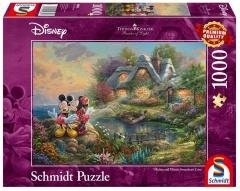 Minnie Mouse - Hračky Puzzle PQ 1000 Mickey Mouse & Minnie (D