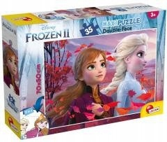 Elsa Frozen - Hračkárske puzzle Obojstranné SuperMaxi 35 Frozen II