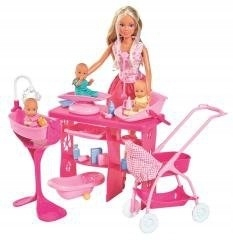 STEFFI bábika - Steffi Toy Guardian Trojaczków _____________