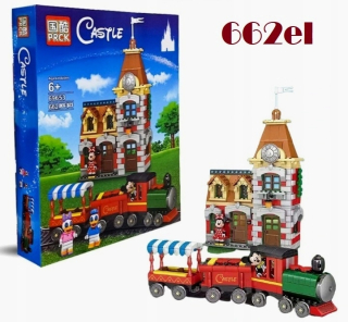 Minnie Mouse - Hradná stanica a Mini vlak Minions Donald Daisy662EL