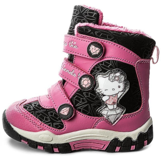 HELLO KITTY Zara Ahoj Kitty topánky s kožušinou R. 25