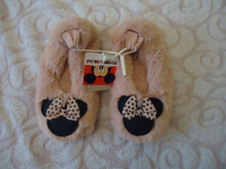 Minnie Mouse - ZARA SLUPPERS MINNIE DISNEY 36-37 NOVÉ