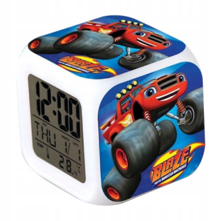 Blaze a Monster autá - Blaze a Mega Watch Alarm Clock Temp Alarm LED